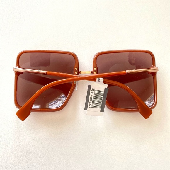 Fendi angular square sunglasses main image 4